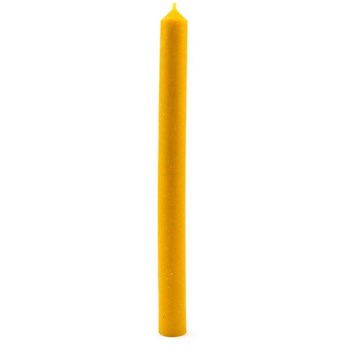 Świeca stołowa długa do świeczników 25 cm 250/20 mm - Miodowa