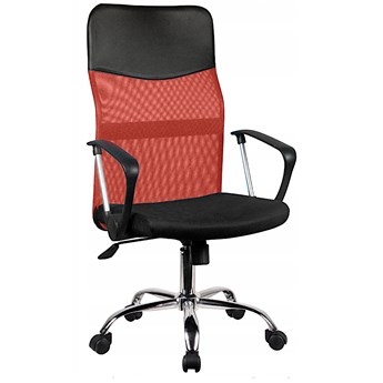 Czerwony ergonomiczny fotel obrotowy - Ferno