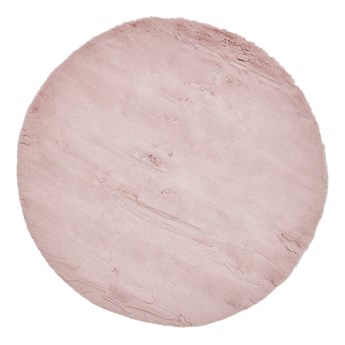 Różowy dywan Think Rugs Teddy, ⌀ 120 cm