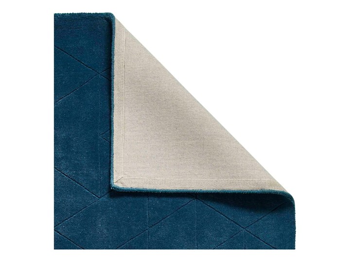 Niebieski wełniany dywan Think Rugs Kasbah, 150x230 cm Wełna Prostokątny Dywany Pomieszczenie Sypialnia
