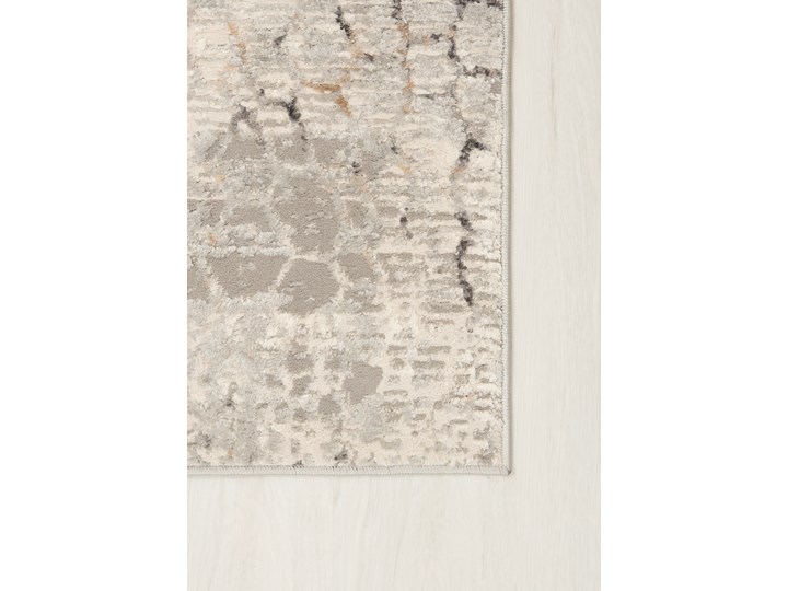 Dywan Nowoczesny Beżowy Portland 60769 140x200 cm Prostokątny Syntetyk Dywany Juta Poliester Kolor Biały