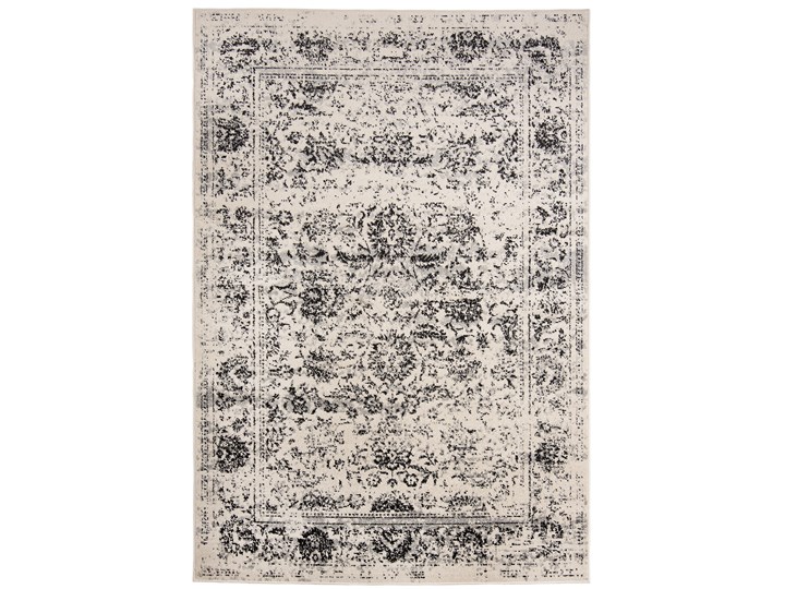 Dywan Orientalny Vintage Szary z Białym ALESTA 65057 Juta Dywany 200x300 cm Prostokątny Kategoria Dywany Syntetyk Pomieszczenie Salon