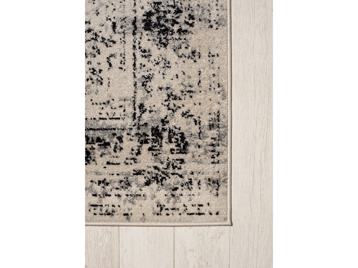 Dywan Orientalny Vintage Szary z Białym ALESTA 65057 Juta Prostokątny Pomieszczenie Salon 200x300 cm Dywany Syntetyk Kategoria Dywany