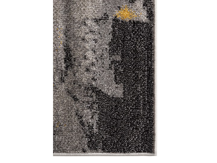 Nowoczesny Dywan Abstrakcyjny Design Szary Żółty Elefanta 67832 Prostokątny Juta 160x220 cm Dywany Polipropylen Pomieszczenie Pokój przedszkolaka