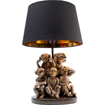 Lampa stołowa Animal Five Monkeys Ø31x48 cm