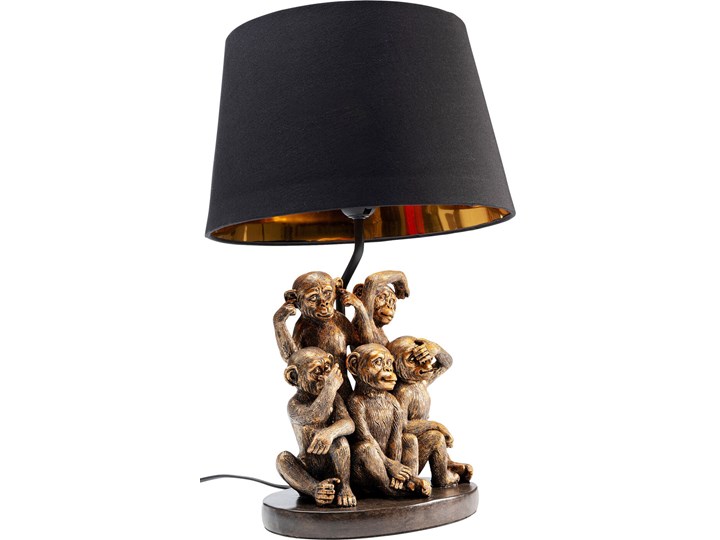 Lampa stołowa Animal Five Monkeys Ø31x48 cm Kategoria Lampy stołowe