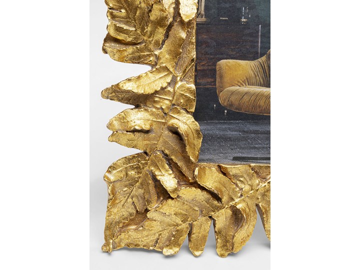 Ramka na zdjęcia Leaves 20x24 cm złota Kolor Złoty