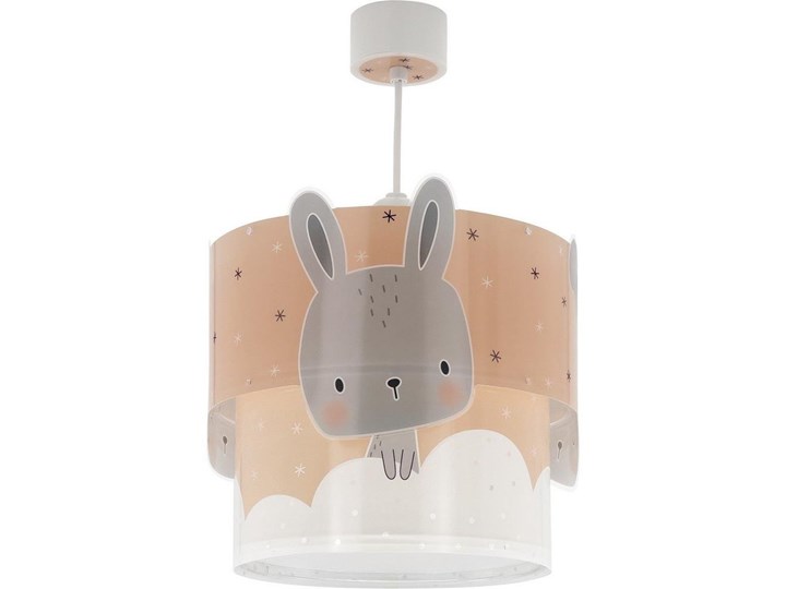 Dalber 61152S - Żyrandol dziecięcy BUNNY 1xE27/60W/230V pomarańczowy Kategoria Lampy dziecięce Kolor Beżowy