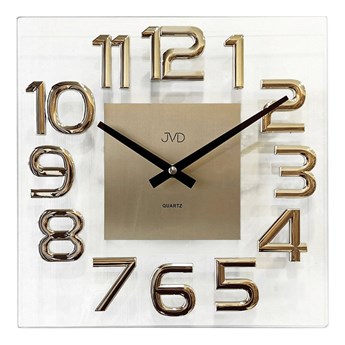 Zegar ścienny JVD HT110.3 Szklany