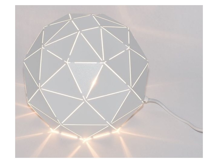 Lampa stołowa KOHINOOR white z kolekcji lamp Diamond Lampa biurkowa Lampa z kloszem Kolor Biały