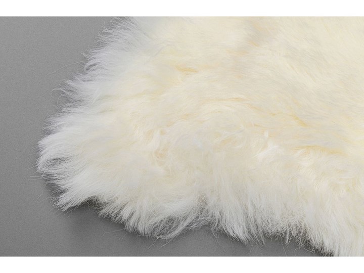 Dywan - skóra owcza Heidi 85x65 cm biała Skóry Dywany Nieregularny Pomieszczenie Sypialnia