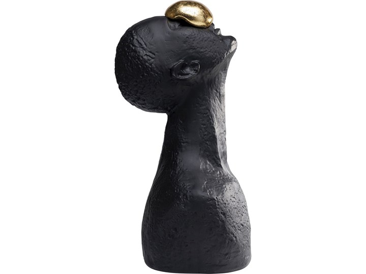Figurka dekoracyjna Balancing 36x53 cm czarna Kolor Czarny Kategoria Figury i rzeźby