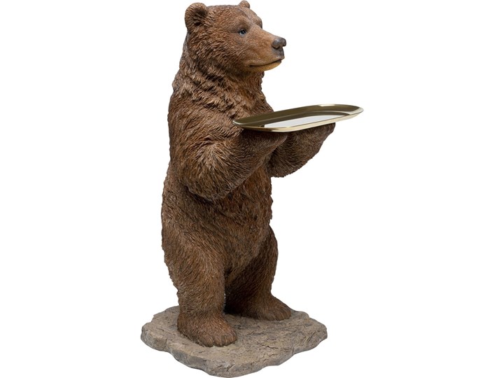 Figurka dekoracyjna Butler Standing Bear 32x62 cm Zwierzęta Kolor Brązowy Kategoria Figury i rzeźby
