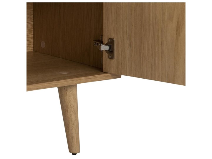 Komoda Egidio 150x75 cm brązowa Głębokość 40 cm Drewno Z szafkami Szerokość 150 cm Płyta meblowa Styl Minimalistyczny