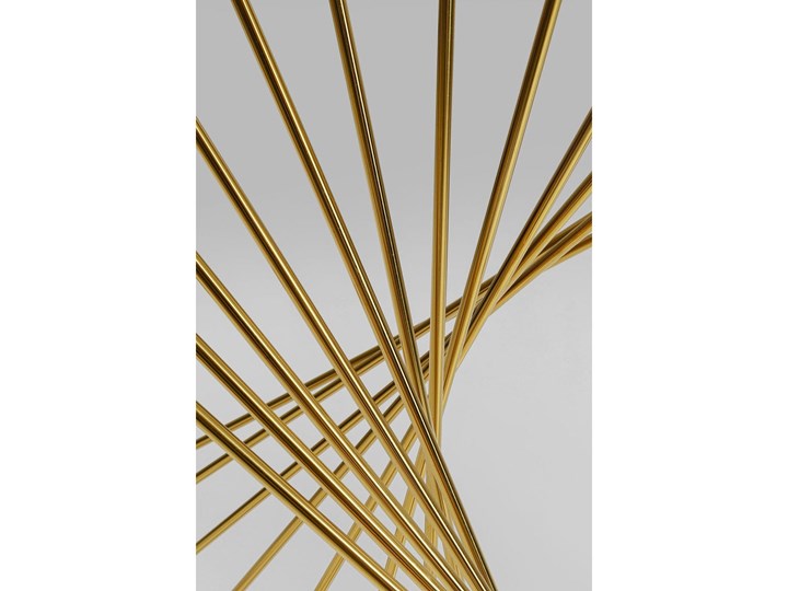 Konsola Art Marble 142x42 biało-złota Szkło Stal nierdzewna Szerokość 142 cm Wysokość 142 cm Kolor Złoty