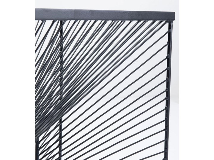 Konsola Dimension 81x36 cm czarna Z samym blatem Szerokość 81 cm Stal nierdzewna Kolor Czarny Wysokość 81 cm Szkło Kategoria Konsole