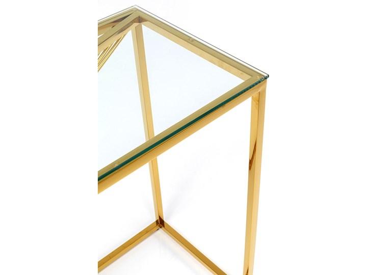 Konsola Laser 120x40 cm złota