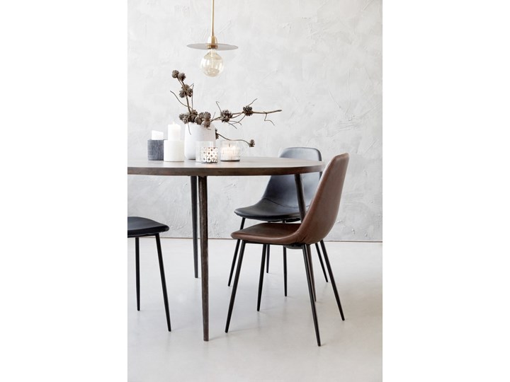 Krzesło Forms 43x84 cm czarne Metal Kategoria Krzesła kuchenne