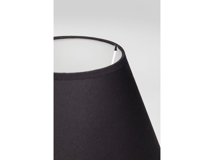 Lampa stołowa Toucan 50x28  cm Stal Lampa z abażurem Kolor Czarny