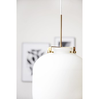 Lampa wisząca Ball ∅30x35 cm biała
