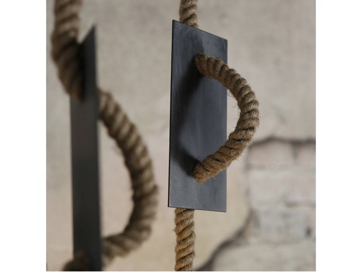 Lampa wisząca Ropes 30x170 cm Kolor Czarny Kategoria Lampy wiszące