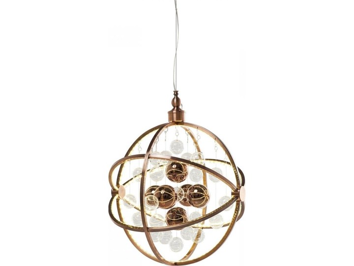 Lampa wisząca Universum LED ∅48x150 cm miedziana Szkło Stal Metal Kategoria Lampy wiszące Ilość źródeł światła 1 źródło