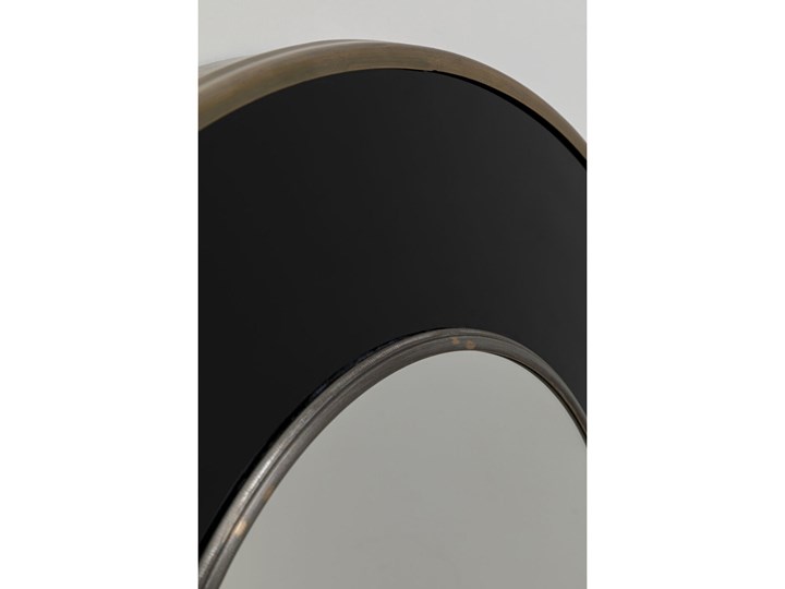 Lustro Lens Ø60 cm czarne Ścienne Okrągłe Lustro z ramą Kategoria Lustra