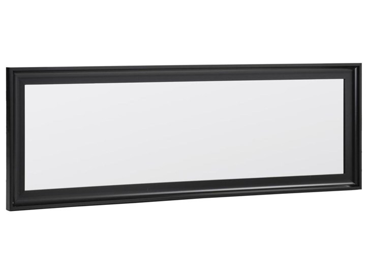 Lustro Romila 52 x 152,5 cm czarne Prostokątne Lustro z ramą Ścienne Pomieszczenie Salon Kolor Czarny