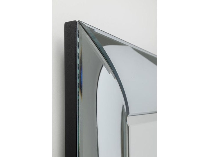 Lustro wiszące Bounce Rectangular 80x120 cm srebrne Prostokątne Kolor Srebrny Lustro bez ramy Ścienne Pomieszczenie Garderoba