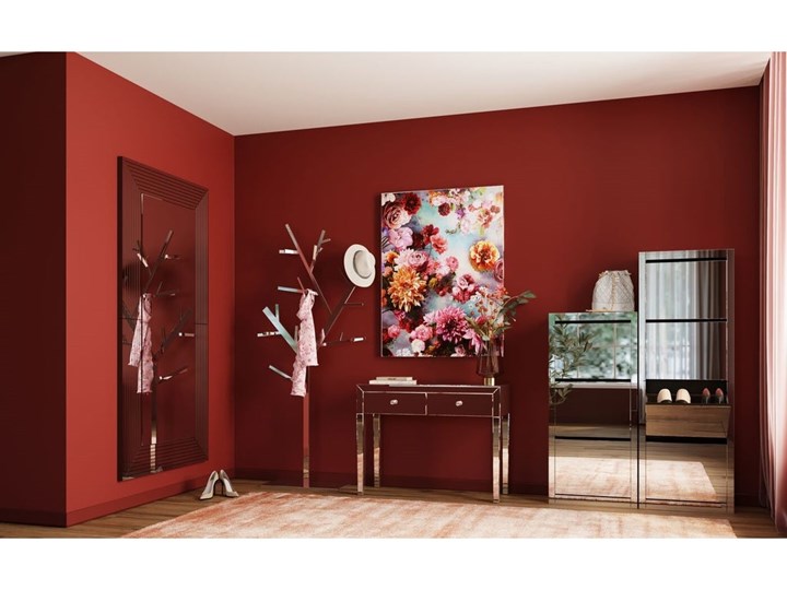 Lustro wiszące Linea Rectangular 200x100 cm srebrne Lustro z ramą Ścienne Prostokątne Kategoria Lustra