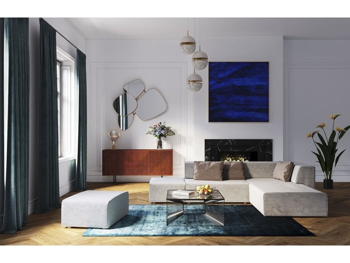 Sofa Infinity Elements 100x70 cm szara Stała konstrukcja Funkcje Bez dodatkowych funkcji