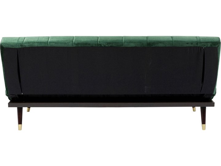 Sofa rozkładana Whisky 181 cm zielona Stała konstrukcja Boki Z bokami Kategoria Sofy i kanapy