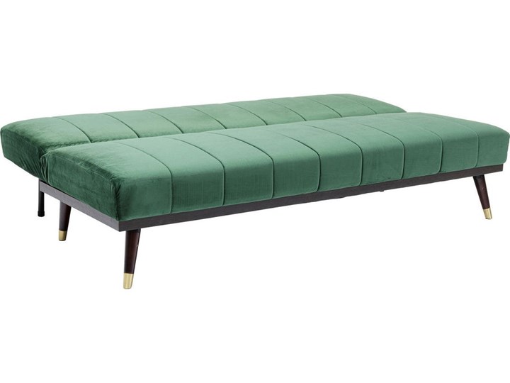 Sofa rozkładana Whisky 181 cm zielona Stała konstrukcja Kolor Biały
