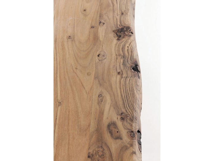 Stół Harmony 160x80 cm akacja nogi chromowe matowe Drewno Stal Długość(n) 160 cm