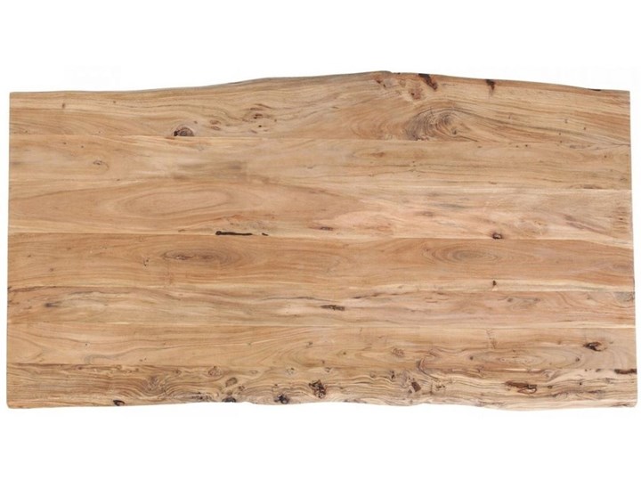 Stół Harmony 160x80 cm akacja nogi chromowe matowe Stal Drewno Kategoria Stoły kuchenne Kształt blatu Prostokątny