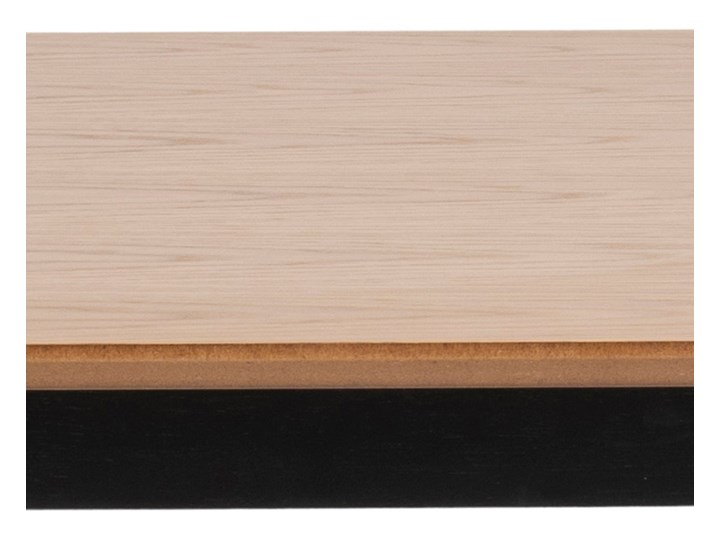 Stół Hanover 120x80 cm naturalny - nogi czarne Drewno Kategoria Stoły kuchenne