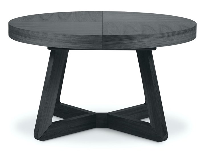 Stół rozkładany Dustin 130-230x130 cm czarny Rozkładanie Rozkładane Długość po rozłożeniu 230 cm