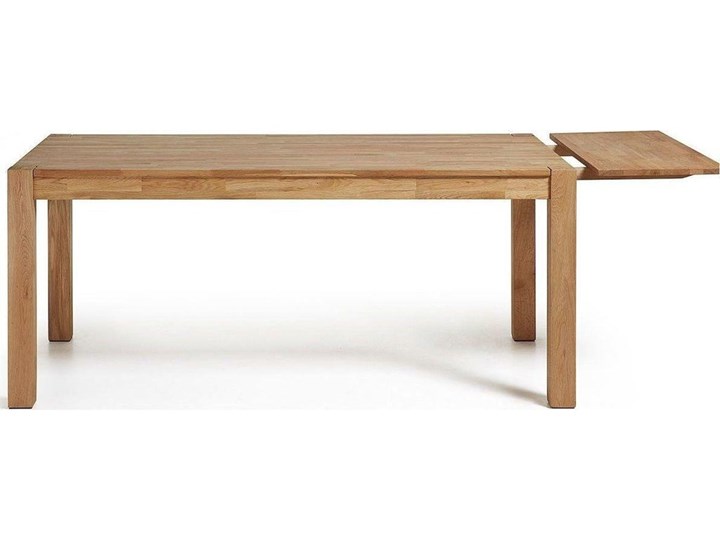 Stół rozkładany Isbel  drewniany 140 (220) x 90 cm Drewno Pomieszczenie Stoły do jadalni