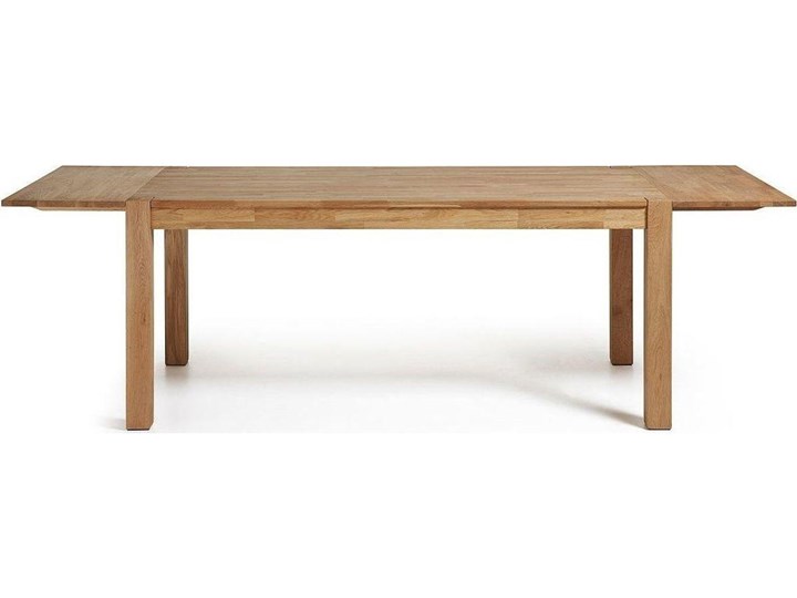 Stół rozkładany Isbel drewniany 140 (220) x 90 cm Długość(n) 140 cm Drewno Rozkładanie Rozkładane