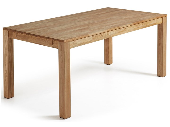 Stół rozkładany Isbel drewniany 180 (260) x 90 cm Drewno Wysokość 75 cm Kategoria Stoły kuchenne
