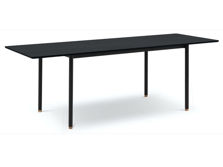 Stół rozkładany Kavir 140-200x90 cm czarny Rozkładanie Rozkładane