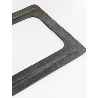 Stolik pomocniczy aluminiowy grafitowy 45xH69 cm