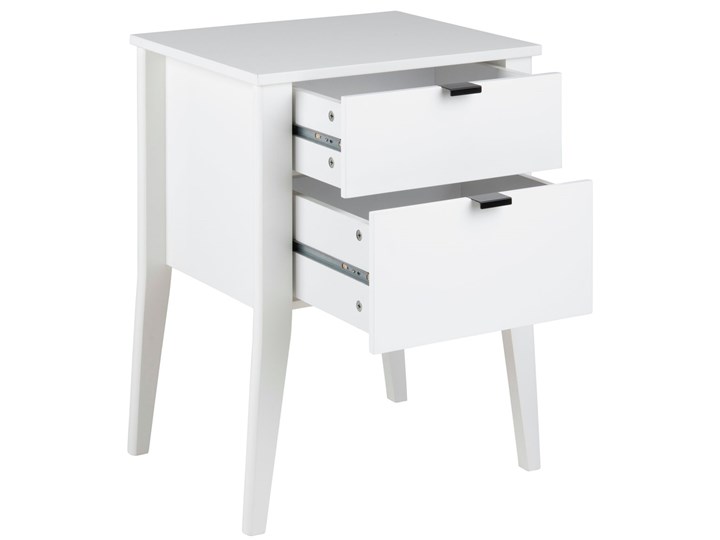 Szafka nocna Gallion 48x65 cm biała Płyta MDF Płyta laminowana Typ Nocne