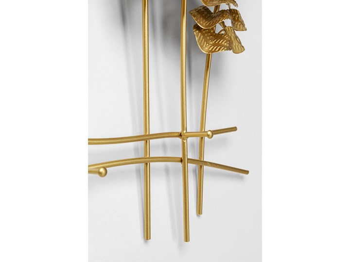 Wieszak ścienny Lovely Lupine 74x79 cm złoty Typ Wieszaki Kategoria Wieszaki na odzież wierzchnią