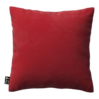 Poszewka Milly, intensywna czerwień, 43 × 43 cm, Posh Velvet