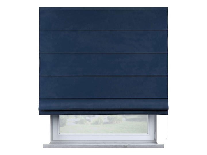 Roleta rzymska Billie, granat, szer.100 × dł.170 cm, Posh Velvet Kategoria Rolety