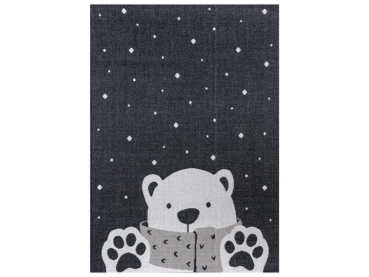 Dywan White Bear 160x230cm, 160x230x1cm 120x170 cm Juta Pomieszczenie Pokój przedszkolaka 160x230 cm 160x220 cm Prostokątny Dywany Syntetyk Kolor Biały