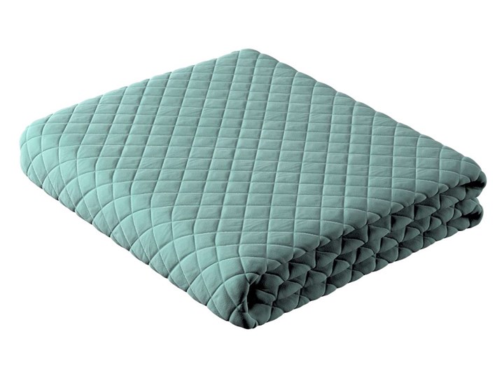 Narzuta Posh Velvet, szara mięta, 100x120cm, Posh Velvet