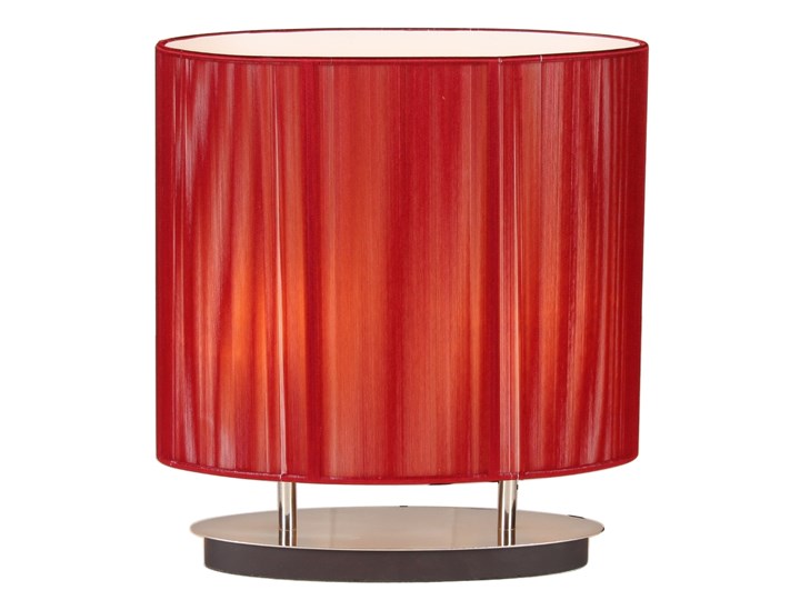 ARTEMIS LAMPKA 2X60W E27 CZERWONA Kolor Czerwony Metal Lampa z abażurem Wysokość 38 cm Funkcje Lampa LED