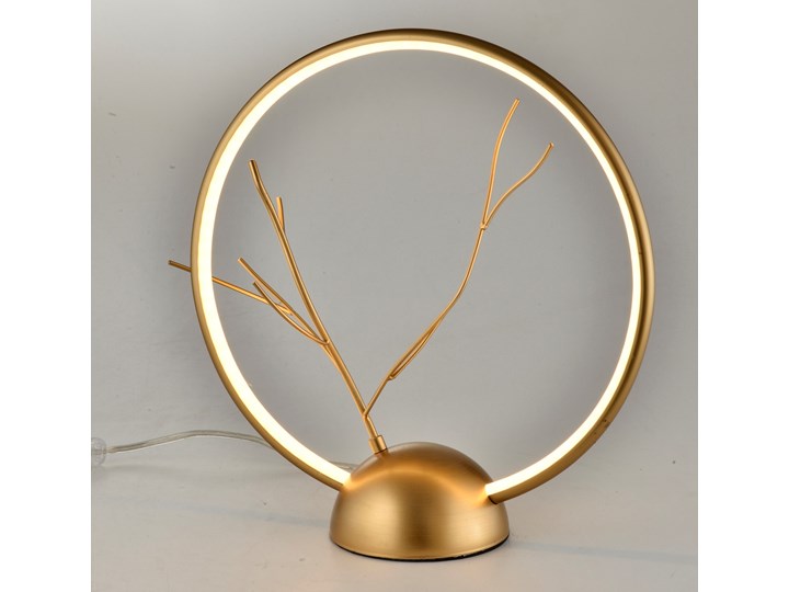 LAMPA STOŁOWA DAVOS 1X11,5W LED ZŁOTY Metal Funkcje Lampa LED Lampa gabinetowa Wysokość 34 cm Lampa LED Styl Nowoczesny